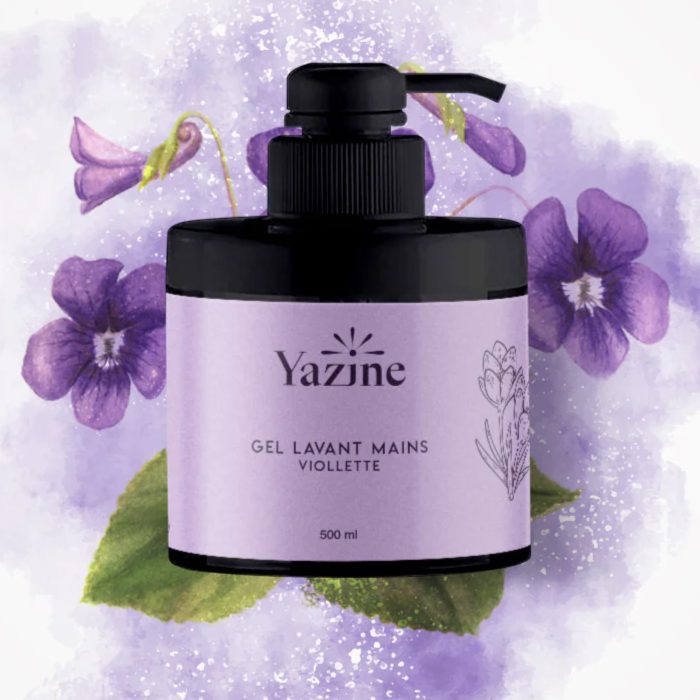 YAZINE GEL LAVANT MAIN VIOLLETTE 500 ML YAZINE GEL LAVANT MAIN VIOLLETTE 500 ML