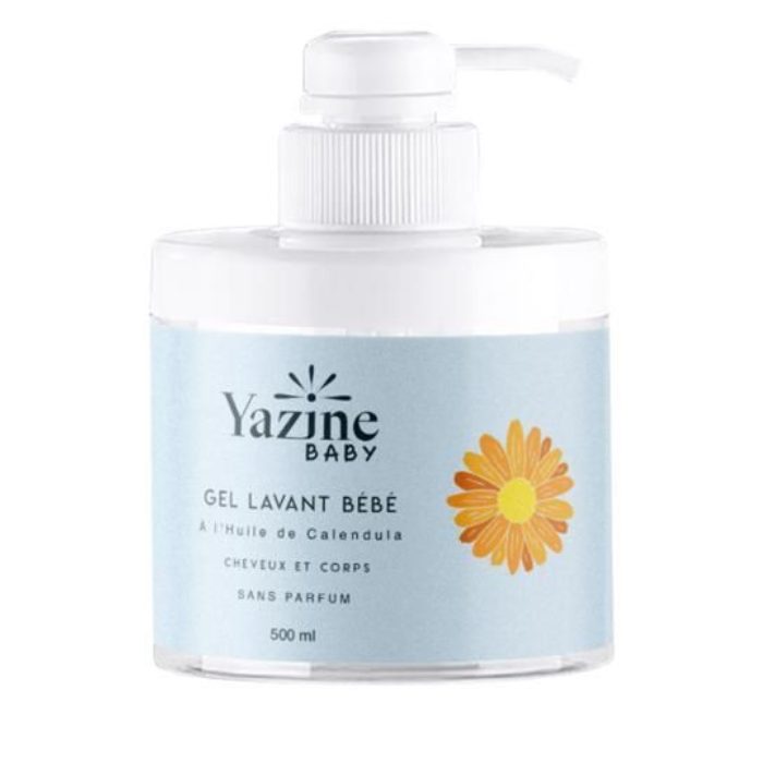 YAZINE BABY GEL LAVANT A L'HUILE DE CALENDULA CHEVEUX ET CORPS 500 ML YAZINE BABY GEL LAVANT A L'HUILE DE CALENDULA CHEVEUX ET CORPS 500 ML