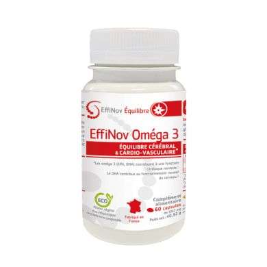 EFFINOV OMEGA 3 60 CAPSULES EFFINOV OMEGA 3 60 CAPSULES