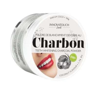 INNOVATOUCH POUDRE BLANCHIMENT DENTAIRE CHARBON PARFUM COCO 50 G INNOVATOUCH POUDRE BLANCHIMENT DENTAIRE CHARBON PARFUM COCO 50 G