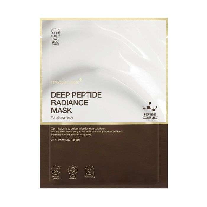 MEDICUBE DEEP PEPTIDE RADIANCE MASK 27 ML