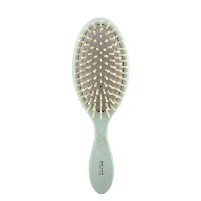 BETER NATURAL BROSSE PNEUMATIQUE AVEC BASE AMOVIBLE POILS EN BOIS