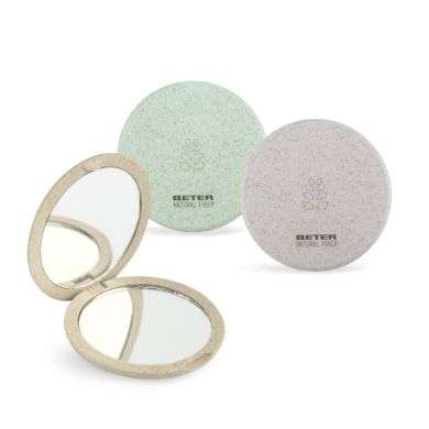 BETER NATURAL FIBRES MIROIR A DOUBLE PLIAGE