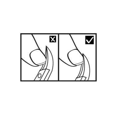 BETER PINCE DE MANUCURE POUR ONGLES ACIER INOXYDABLE