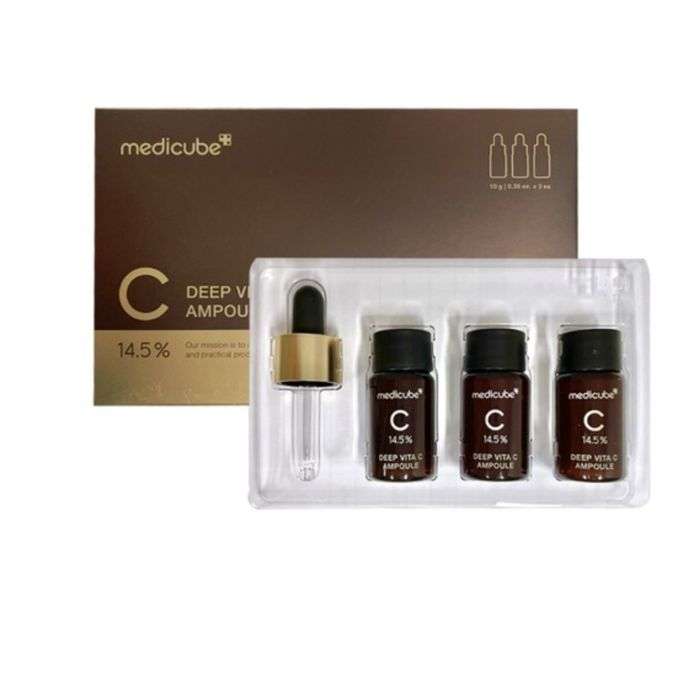 MEDICUBE DEEP VITA C 3 AMPOULES 10G MEDICUBE DEEP VITA C 3 AMPOULES 10G