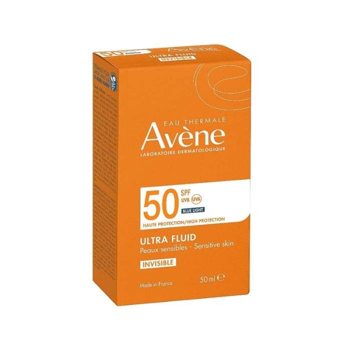 AVENE ULTRA FLUID INVISIBLE SPF 50 BLUE LIGHT 50 ML AVENE ULTRA FLUID INVISIBLE SPF 50 BLUE LIGHT 50 ML