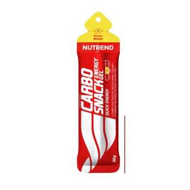 NUTREND CARBO SNACK ENERGY GEL SAVEUR CITRON 50 G NUTREND CARBO SNACK ENERGY GEL SAVEUR CITRON 50 G