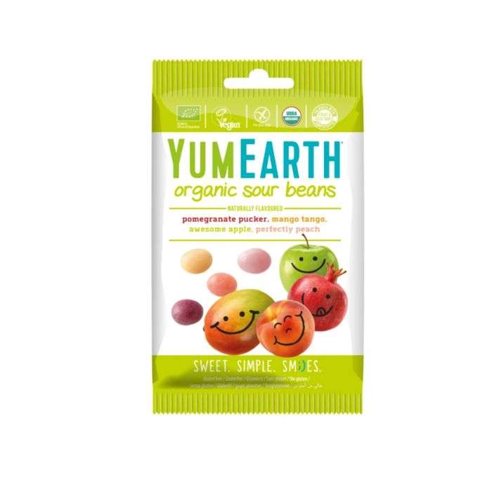 YUMEARTH HARICOTS AIGRES BIOLOGIQUES 70 G YUMEARTH HARICOTS AIGRES BIOLOGIQUES 70 G