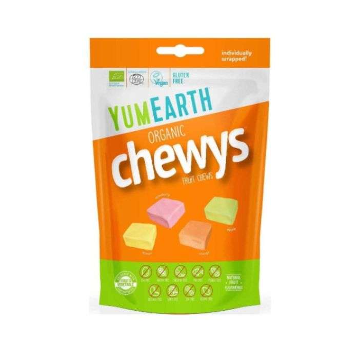 YUMEARTH CHEWING GUM FRUITS 142 G YUMEARTH CHEWING GUM FRUITS 142 G