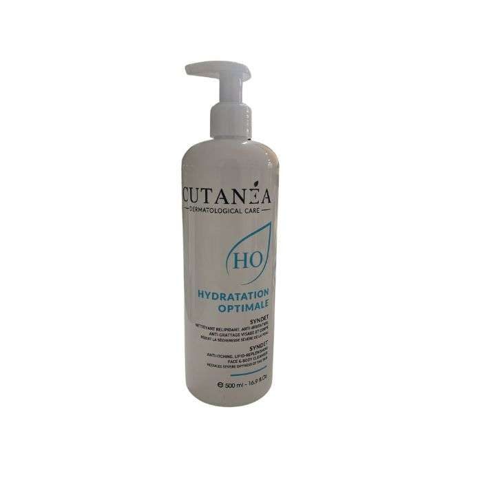CUTANEA HO HYDRATATION OPTIMALE SYNDET NETTOYANT RELIPIDANT 500 ML CUTANEA HO HYDRATATION OPTIMALE SYNDET NETTOYANT RELIPIDANT 500 ML