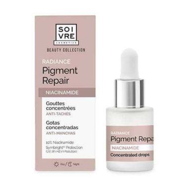 SOIVRE COSMETICS RADIANCE PIGMENT REPAIR NIACINAMIDE ANTI TACHE JOUR ET NUIT 15 ML SOIVRE COSMETICS RADIANCE PIGMENT REPAIR NIACINAMIDE ANTI TACHE JOUR ET NUIT 15 ML