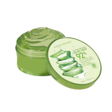 NATURE REPUBLIC SHOOTHING AND MOITURE ALOE VERA 92 SOOTHING GEL 300 ML NATURE REPUBLIC SHOOTHING AND MOITURE ALOE VERA 92 SOOTHING GEL 300 ML