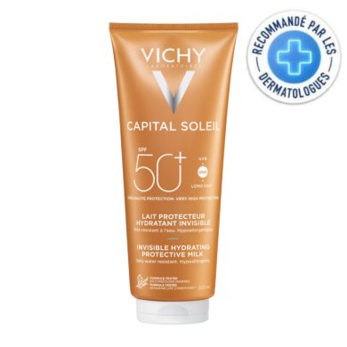 VICHY CAPITAL SOLEIL LAIT PROTECTEUR HYDRATANT INVISIBLE 300 ML SPF 50 + VICHY CAPITAL SOLEIL LAIT PROTECTEUR HYDRATANT INVISIBLE 300 ML SPF 50 +