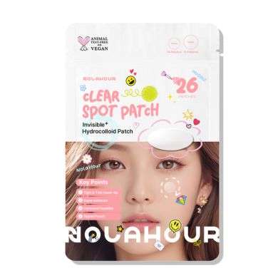 NOLA HOUR CLEAR SPOT PATCH INVISIBLE + HYDROCOLLOID PATCH 26 PATCHES NOLA HOUR CLEAR SPOT PATCH INVISIBLE + HYDROCOLLOID PATCH 26 PATCHES