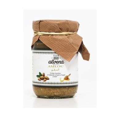 ALVENA AMLOU CREME A TARTINER AMANDE ET HUILE ARGAN 200 G ALVENA AMLOU CREME A TARTINER AMANDE ET HUILE ARGAN 200 G