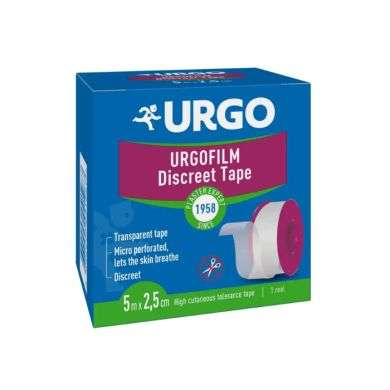 URGO URGOFILM DISCREET TAPE 5M2.5CM URGO URGOFILM DISCREET TAPE 5M2.5CM