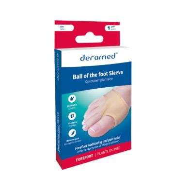DERAMED BALL OF THE FOOT SLEEVE TAILLE S 1PAIRE DERAMED BALL OF THE FOOT SLEEVE TAILLE S 1PAIRE