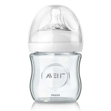 AVENT BIBERON NATURAL EN VERRE 0M+ 120 ML AVENT BIBERON NATURAL EN VERRE 0M+ 120 ML