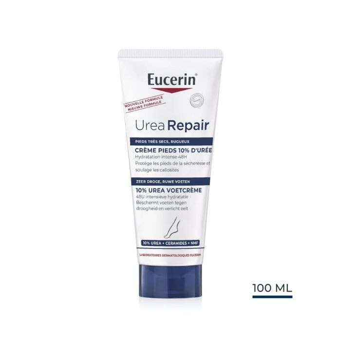 EUCERIN UREA REPAIR PLUS CREME PIEDS 10% D'UREE 100 ML EUCERIN UREA REPAIR PLUS CREME PIEDS 10% D'UREE 100 ML