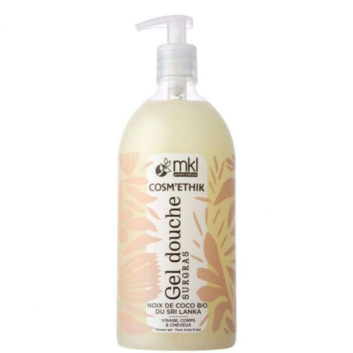 MKL COSMETHIK GEL DOUCHE SURGRAS NOIX DE COCO BIO DU SIRI LANKA 1L MKL COSMETHIK GEL DOUCHE SURGRAS NOIX DE COCO BIO DU SIRI LANKA 1L