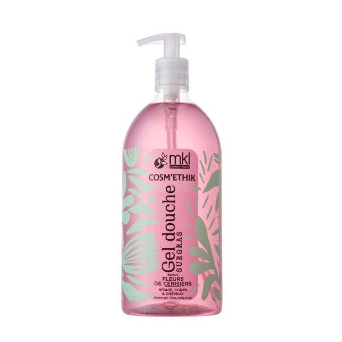 MKL COSMETHIK GEL DOUCHE SURGRAS FLEURS DE CERISIERS 1L MKL COSMETHIK GEL DOUCHE SURGRAS FLEURS DE CERISIERS 1L