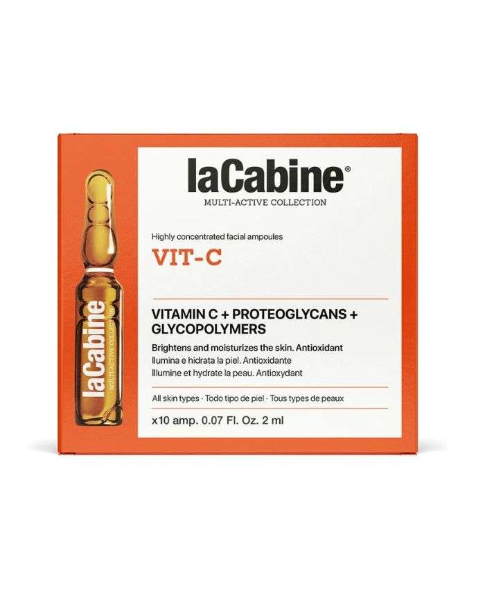 Ampoules Éclat : LA CABINE, Vitamine C Pure, Hydratant