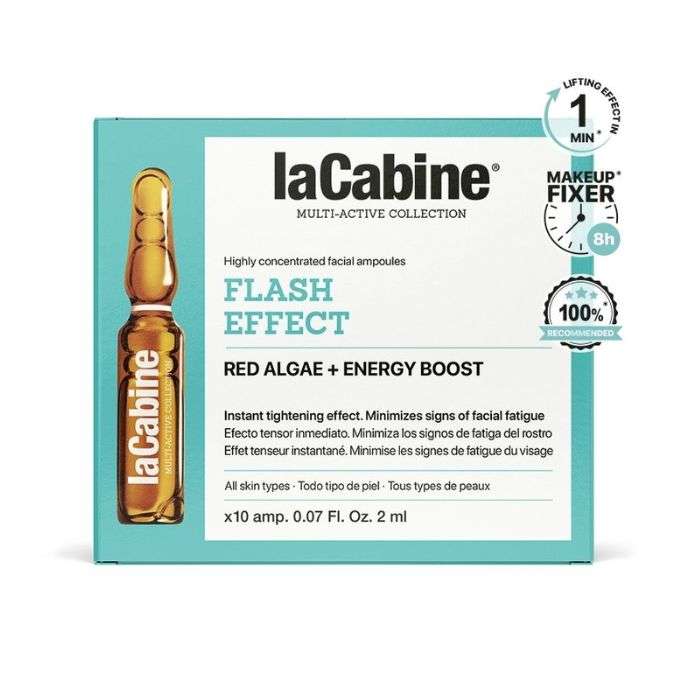 LA CABINE FLASH EFFECT 10 AMPOULES 2ML LA CABINE FLASH EFFECT 10 AMPOULES 2ML
