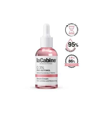 LA CABINE 0.3 PRO RETINOL 2 EN 1 SERUM ET CREME 30 ML
