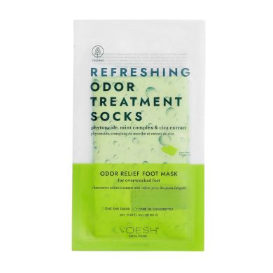 VOESH NEW YORK REFRESHING ODOR TREATMENT SOCKS RELIEF FOOT MASK 20 ML VOESH NEW YORK REFRESHING ODOR TREATMENT SOCKS RELIEF FOOT MASK 20 ML
