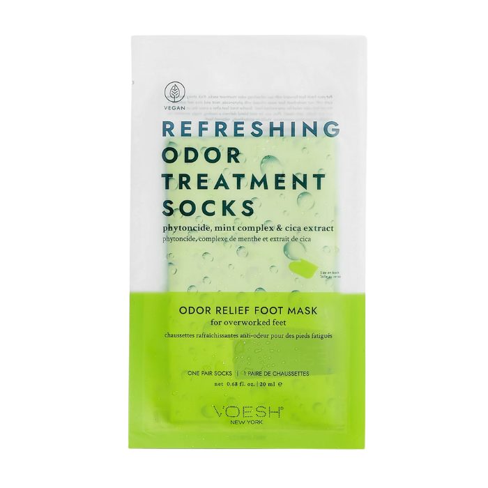 VOESH NEW YORK REFRESHING ODOR TREATMENT SOCKS RELIEF FOOT MASK 20 ML VOESH NEW YORK REFRESHING ODOR TREATMENT SOCKS RELIEF FOOT MASK 20 ML