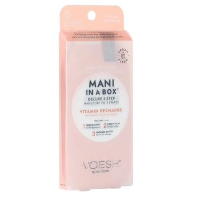 VOESH NEW YORK MANI IN A BOX DELUXE 3 STEP VITAMIN RECHARGE VOESH NEW YORK MANI IN A BOX DELUXE 3 STEP VITAMIN RECHARGE
