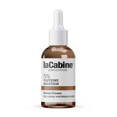 LA CABINE 5 CAFFEINE SOLUTION CREME SERUM 2 EN 1 CONTOUR YEUX 30 ML LA CABINE 5 CAFFEINE SOLUTION CREME SERUM 2 EN 1 CONTOUR YEUX 30 ML