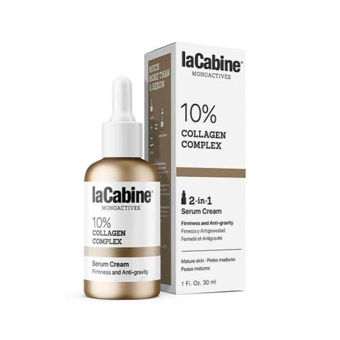 LA CABINE 10 COLLAGEN COMPLEXE 2EN1 SERUM CREME 30 ML LA CABINE 10 COLLAGEN COMPLEXE 2EN1 SERUM CREME 30 ML
