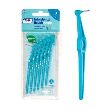 TEPE PACK DE 6 BROSSETTE INTERDENTAIRE ANGLE TAILLE 3 TEPE PACK DE 6 BROSSETTE INTERDENTAIRE ANGLE TAILLE 3