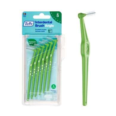 TEPE PACK DE 6 BROSSETTE INTERDENTAIRE ANGLE TAILLE 5 TEPE PACK DE 6 BROSSETTE INTERDENTAIRE ANGLE TAILLE 5