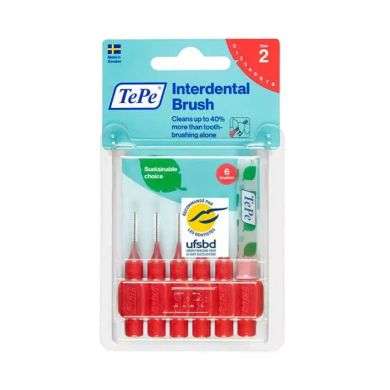 TEPE PACK DE 6 BROSSETTE INTERDENTAIRE TAILLE 2 TEPE PACK DE 6 BROSSETTE INTERDENTAIRE TAILLE 2