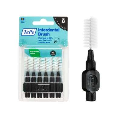 TEPE PACK DE 6 BROSSETTE INTERDENTAIRE TAILLE 8 TEPE PACK DE 6 BROSSETTE INTERDENTAIRE TAILLE 8