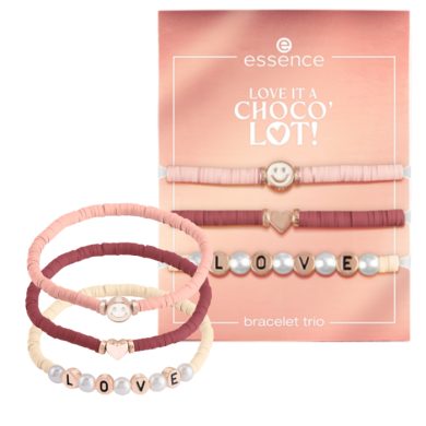 ESSENCE BRACELET TRIO LOVE IT A CHOCO LOT
