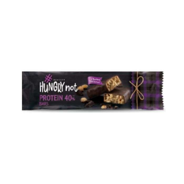 SDOUKOS NOT HUNGRY PROTEIN BAR 40% PRALINE CHOCOLAT AU LAIT ET NOISETE