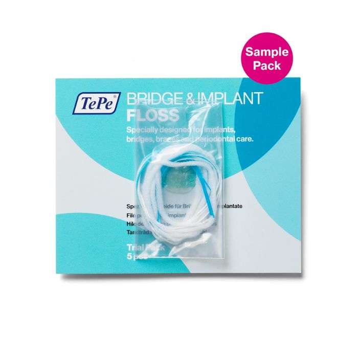TEPE FILE DENTAIRE BRIDGE ET IMPLANT FLOSS PACK DE 5 TEPE FILE DENTAIRE BRIDGE ET IMPLANT FLOSS PACK DE 5