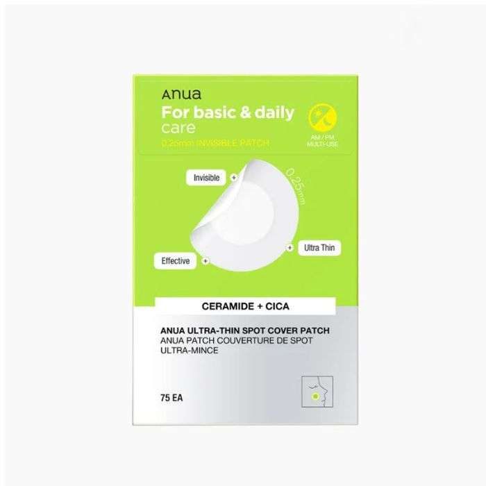 ANUA ULTRA THIN SPOT COVER PATCH 75 UNITES  ANUA ULTRA THIN SPOT COVER PATCH 75 UNITES