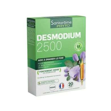 SANTAROME PHYTO DESMODIUM 2500 20 AMPOULES DE 10 ML SANTAROME PHYTO DESMODIUM 2500 20 AMPOULES DE 10 ML