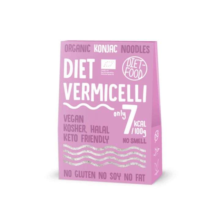 ORGANIC KONJAC NOODLES DIET VERMICELL 300 G ORGANIC KONJAC NOODLES DIET VERMICELL 300 G