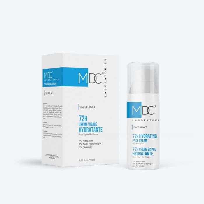 MDC EXCELLENCE 72H HYDRATING CREME VISAGE 50 ML MDC EXCELLENCE 72H HYDRATING CREME VISAGE 50 ML