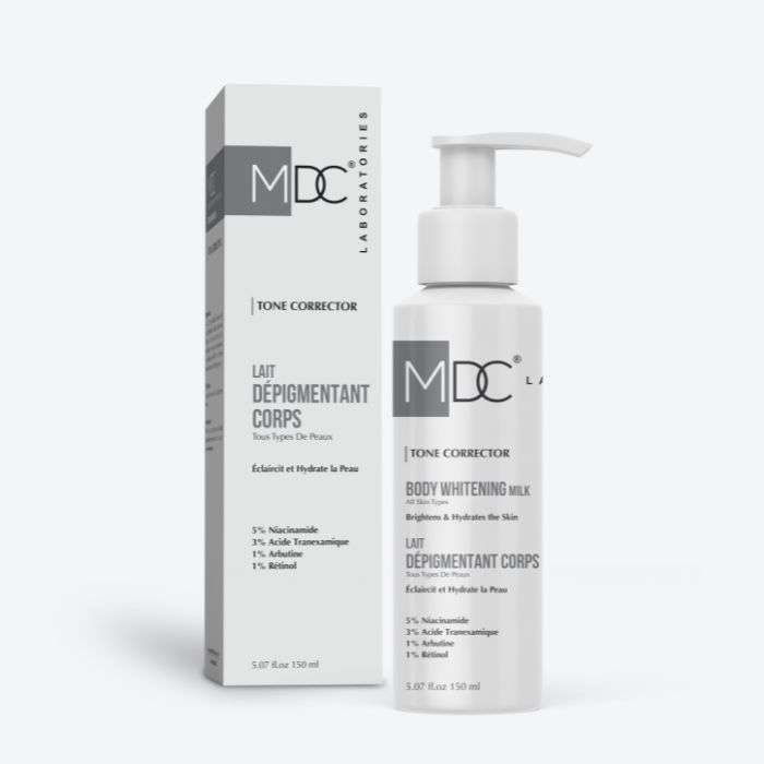 MDC TONE CORRECTOR LAIT DEPIGMENTANT CORPS 150 ML