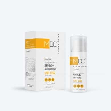 MDC SYNERGY ECRAN SOLAIRE SPF 50 SPOTLESS TOUS TYPES DE PEAUX 50 ML MDC SYNERGY ECRAN SOLAIRE SPF 50 SPOTLESS TOUS TYPES DE PEAUX 50 ML