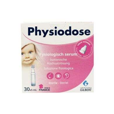 GILBERT PHYSIODOSE SERUM PHYSIOLOGIQUE SALINE SOLUTION 305 ML