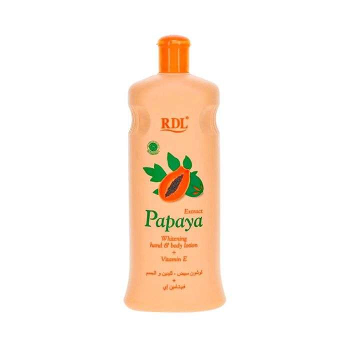 RDL EXTRAIT DE PAPAYA LOTION DE CORPS 600 ML  RDL EXTRAIT DE PAPAYA LOTION DE CORPS 600 ML