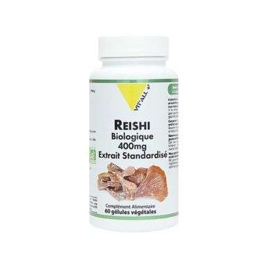 VITALL+ REISHI BIOLOGIQUE 400 MG 60 GELULES VITALL+ REISHI BIOLOGIQUE 400 MG 60 GELULES