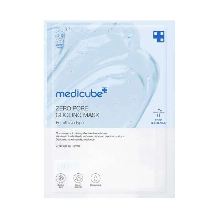 MEDICUBE ZERO PORE COOLING MASK 1 UNITE MEDICUBE ZERO PORE COOLING MASK 1 UNITE